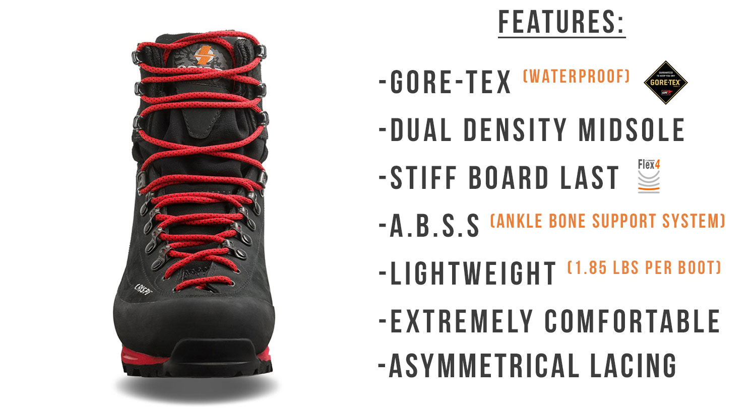 Crispi Briksdal GTX Boot Features