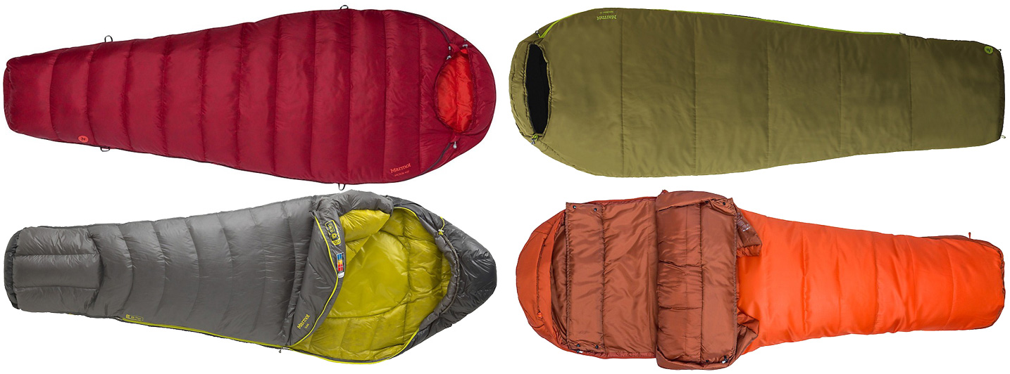 marmot sleeping bags