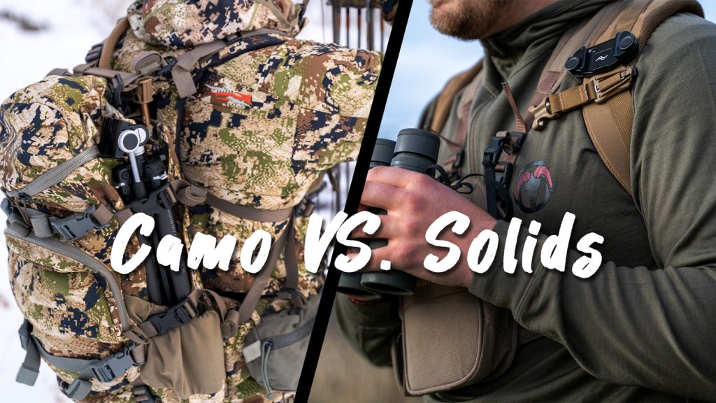 Camo vs Solid Colors  BlackOvis MTN Journal