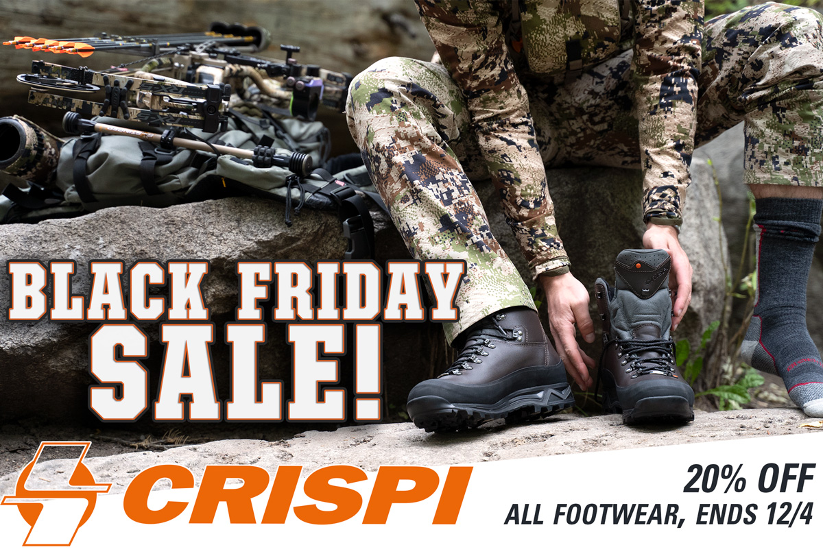 CRISPI Hunting Boot Annual Sale is Live Black Ovis