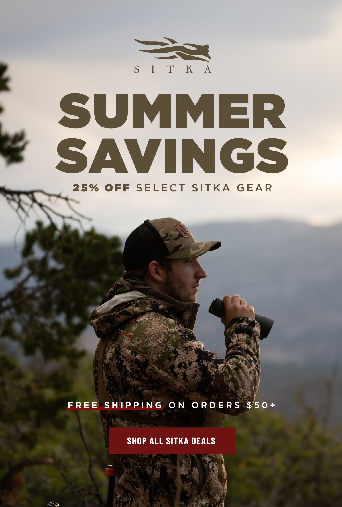 25% OFF SELECT SITKA