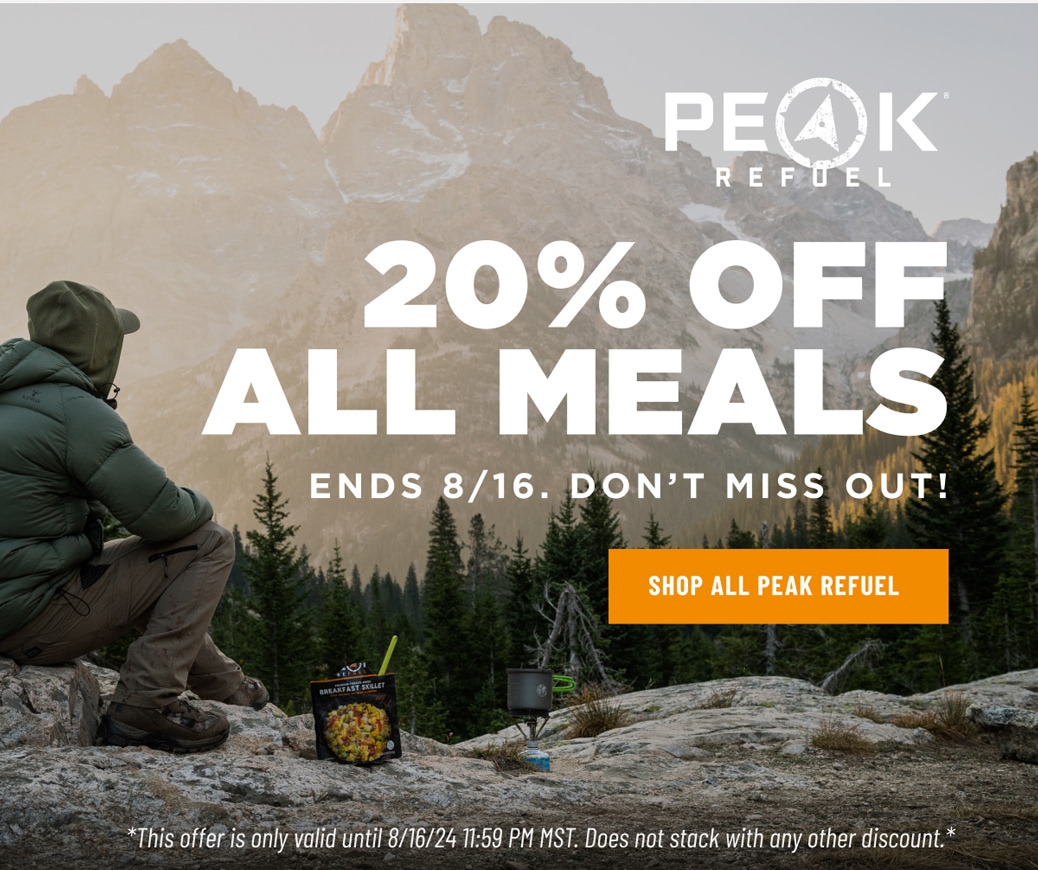 20% OFF PEAK REFUEL MEALS