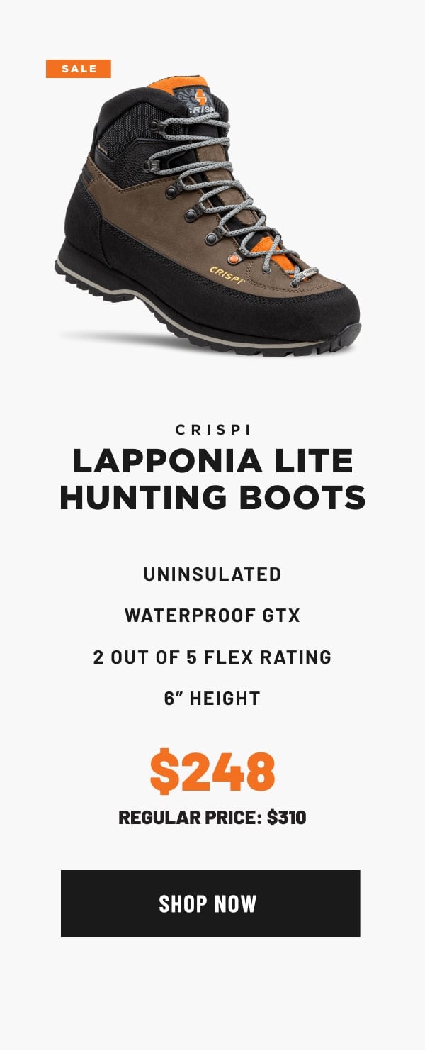 CRISPI LAPPONIA LITE HUNTING BOOTS