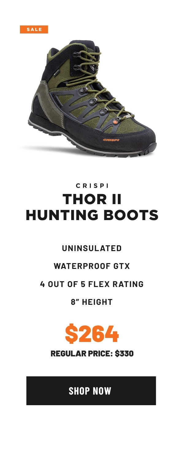 CRISPI THOR II HUNTING BOOTS