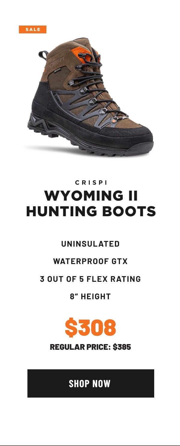 CRISPI WYOMING II HUNTING BOOTS