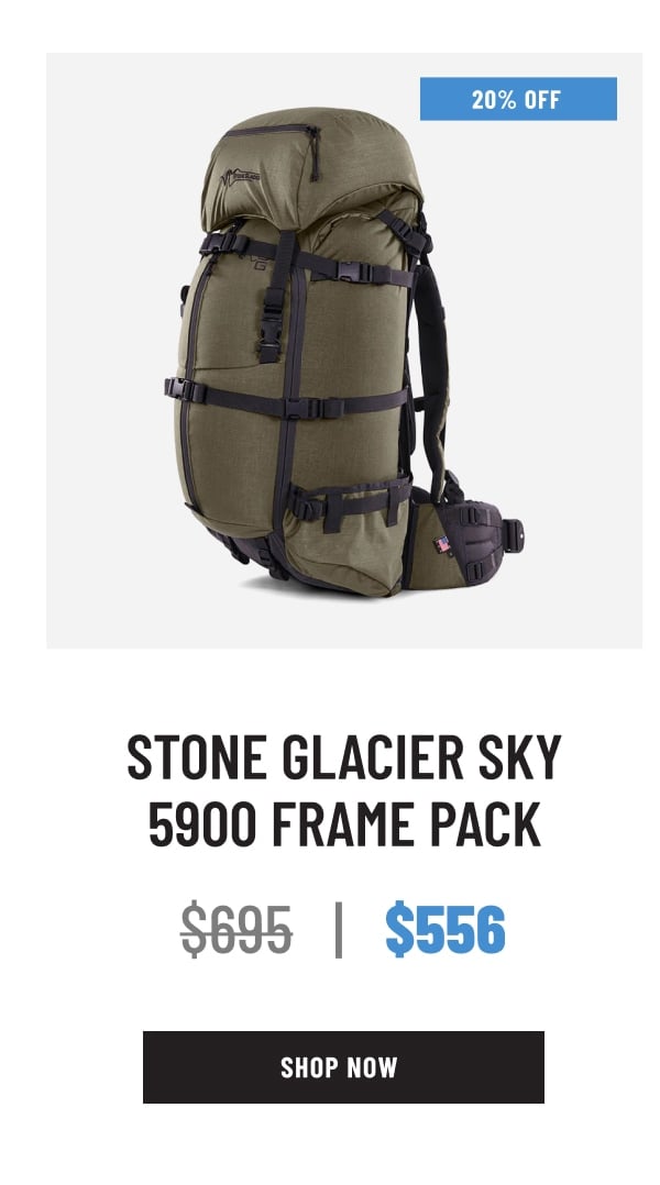 STONE GLACIER SKY 5900 FRAME PACK