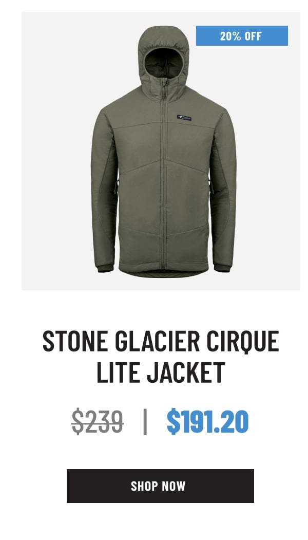 STONE GLACIER CIRQUE LITE JACKET