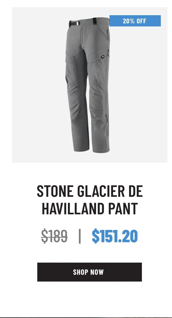 STONE GLACIER DE HAVILLAND PANT