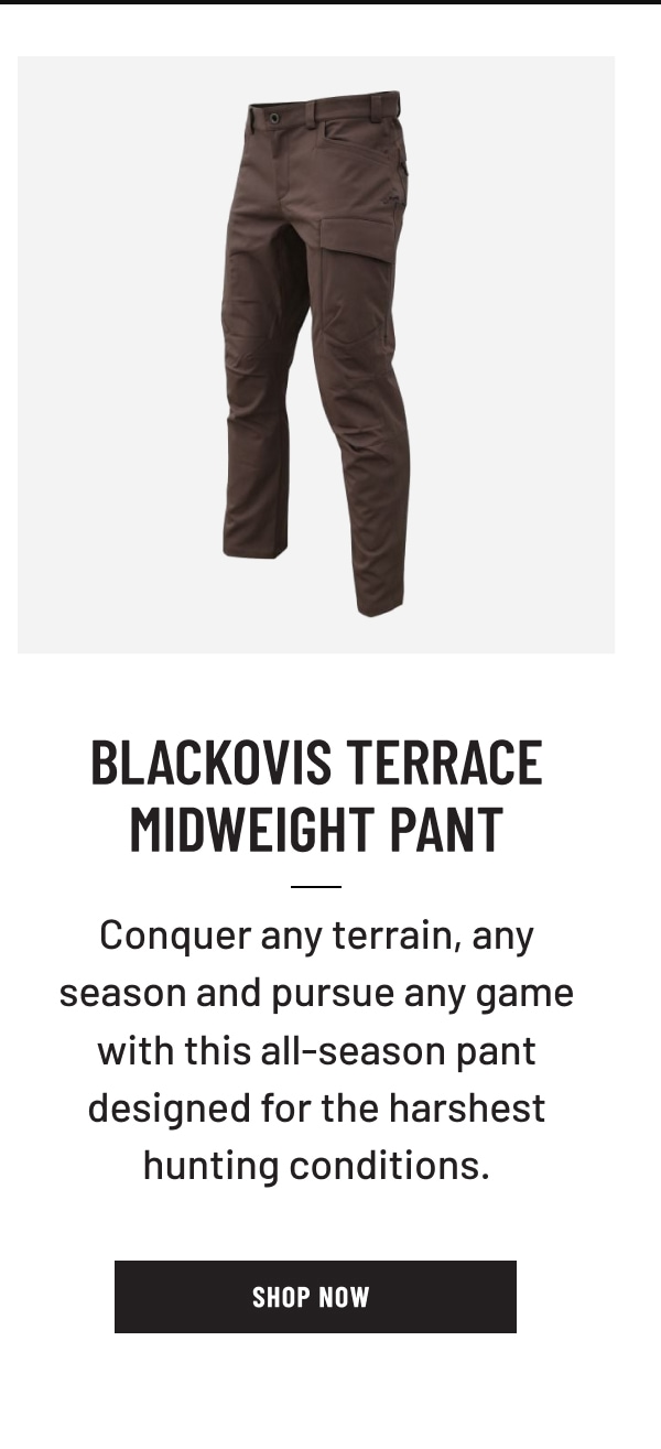 BLACKOVIS TERRACE MIDWEIGHT PANT