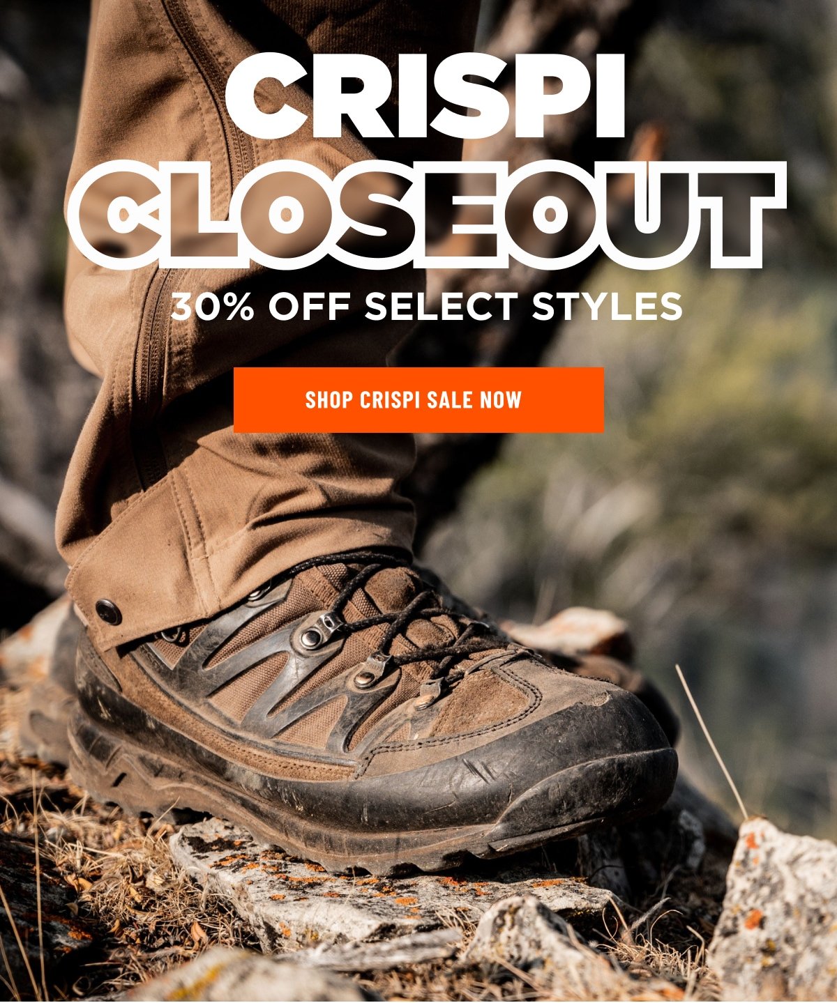 CRISPI CLOSEOUT SALE