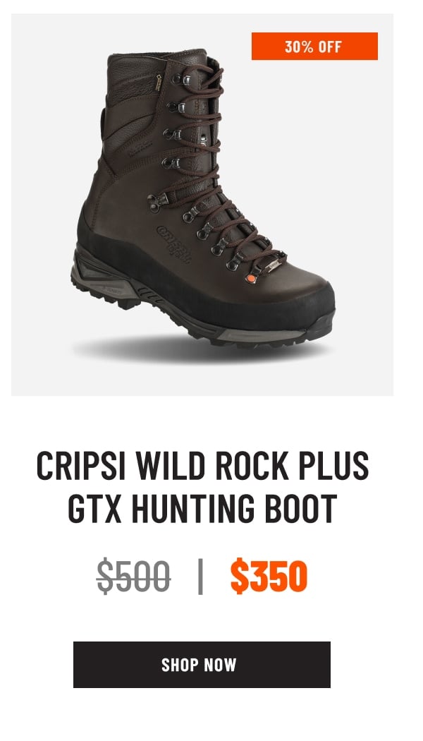 CRISPI WILD ROCK PLUS GTX HUNTING BOOT