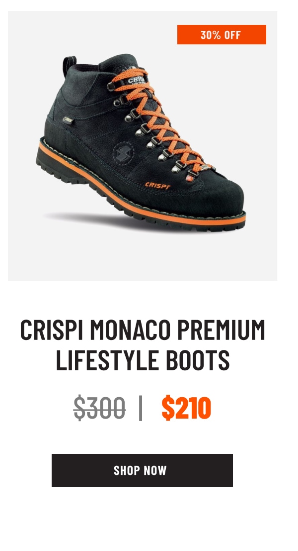 CRISPI MONACO PREMIUM GTX LIFESTYLE BOOTS